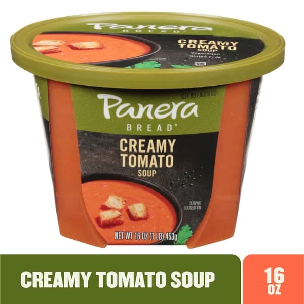 Panera Bread Gluten Free Creamy Tomato Soup