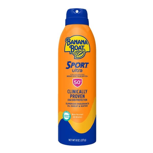 Banana Boat Sport Ultra Sunscreen Spray Spf 50 Clear