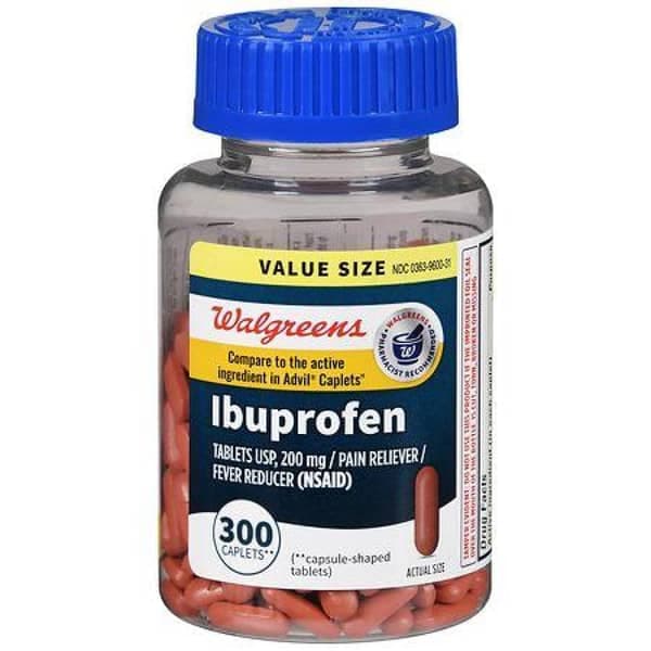 Walgreens Ibuprofen 200 mg Caplets