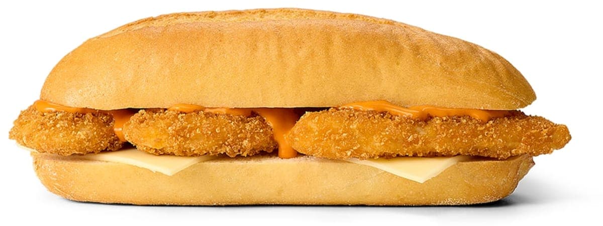 Buffalo Breaded Chicken Strips Hoagie