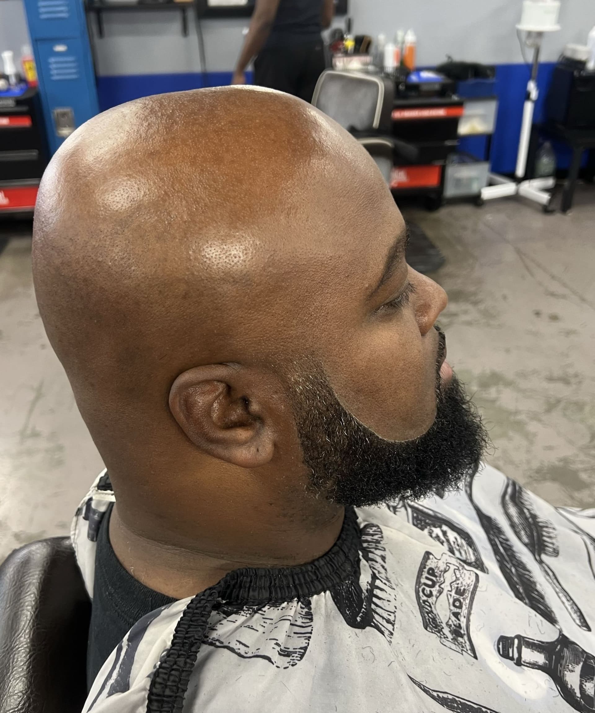 Bald Head Service w/ Beard or Goatee Trim