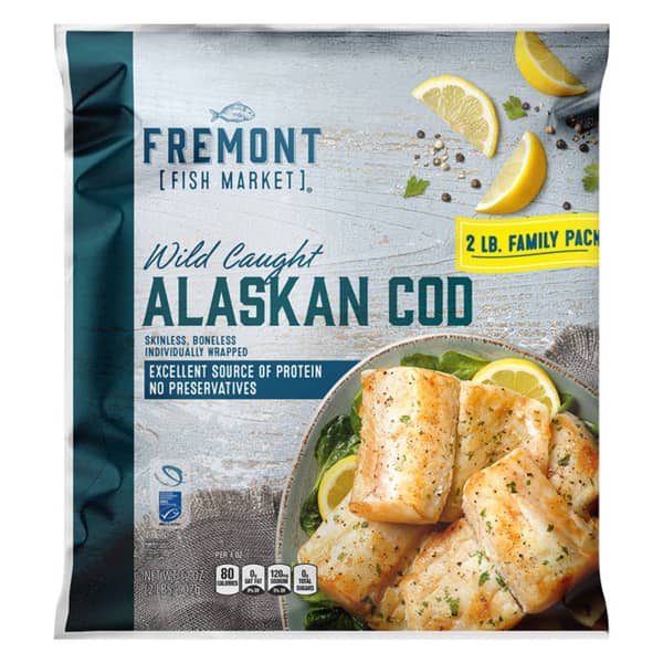 Fremont Fish Market Cod Fillets Value Pack