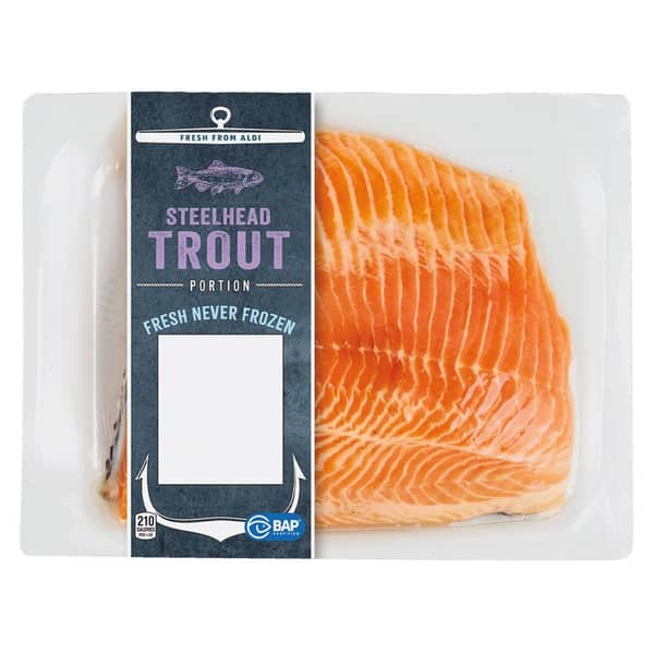 Fresh Steelhead Trout Portions Pack