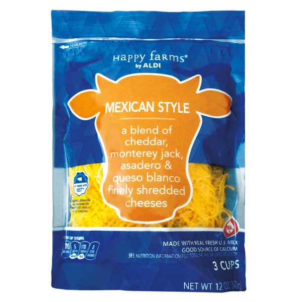 Happy Farms Shredded Mexican Style Cheese
