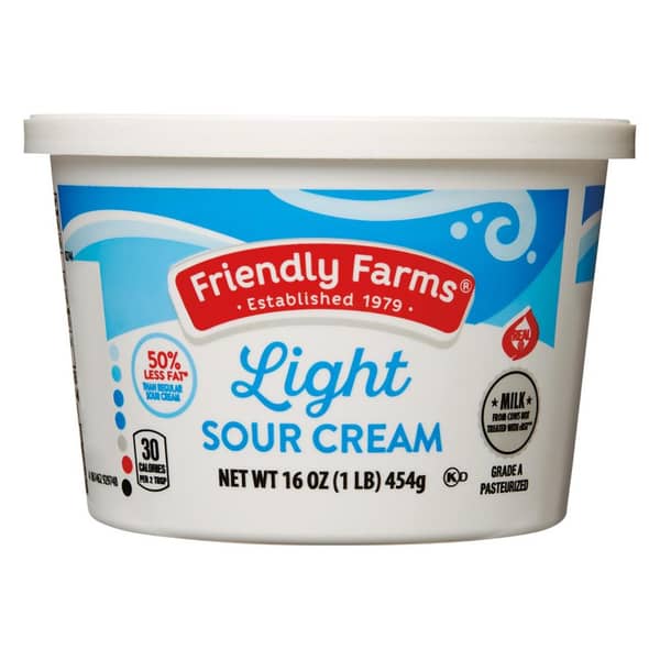 Friendly Farms Reduced Fat Sour Cream