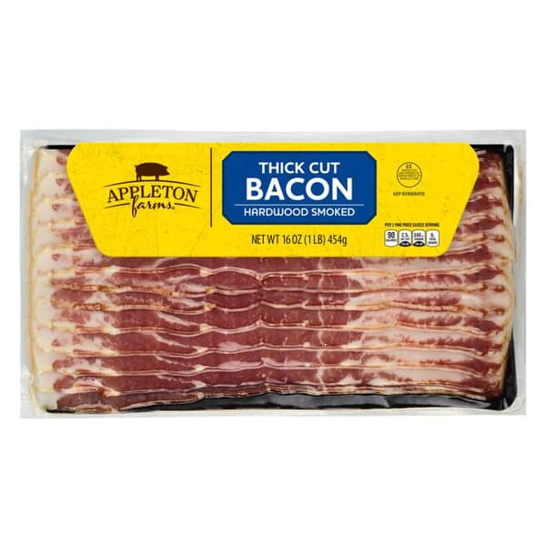 Thick Cut Applewood Smoked Bacon (16 oz)