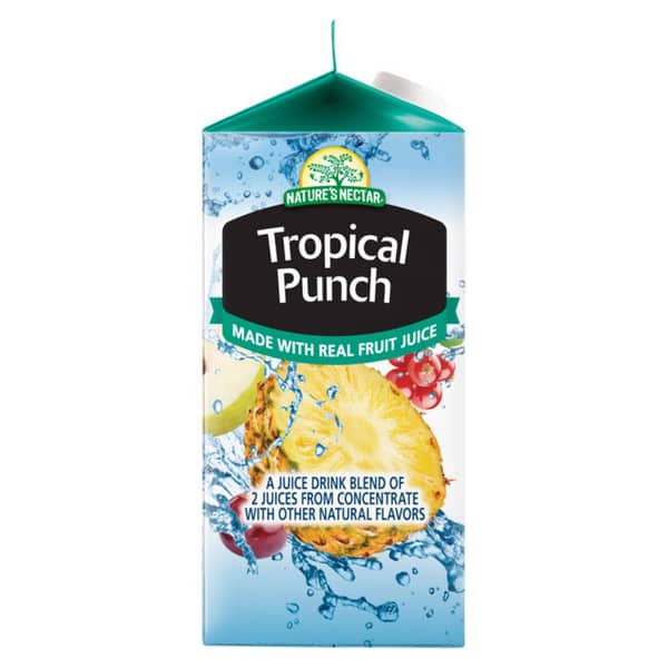 Nature's Nectar Tropical Punch Juice