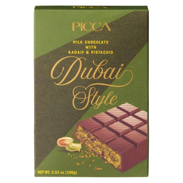 PICCA Milk Chocolate with Kadaif and Pistachio