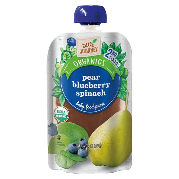 Organic Baby Spinach (16 oz Clamshell)