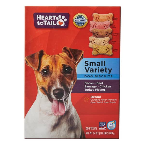Heart to Tail Variety Dog Biscuit