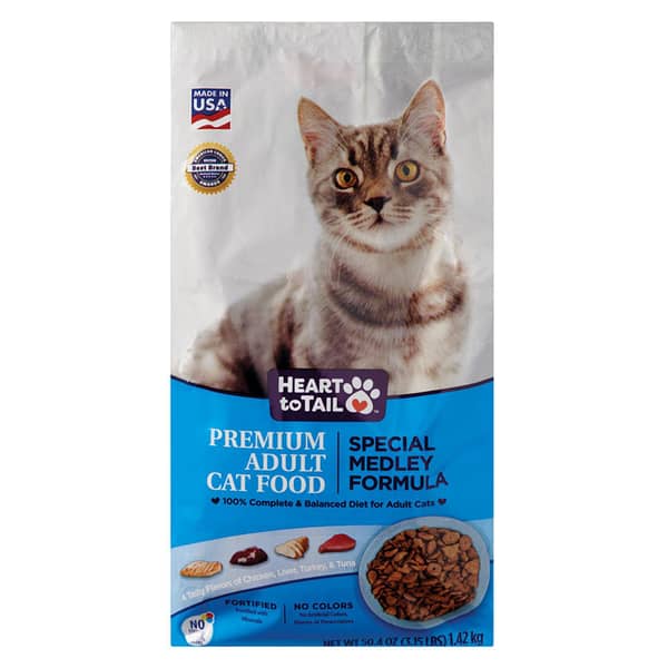 Heart to Tail Special Medley Formula Premium Adult Dry Cat Food