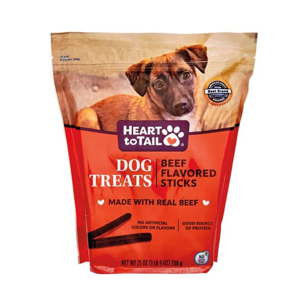 Heart to Tail Beef Dog Treats