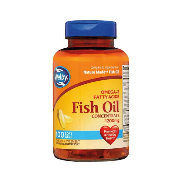 Welby Omega 3 Fish Oil Softgel