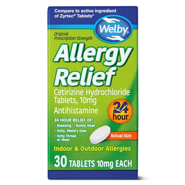 Welby 24 Hour Allergy Relief Tablets
