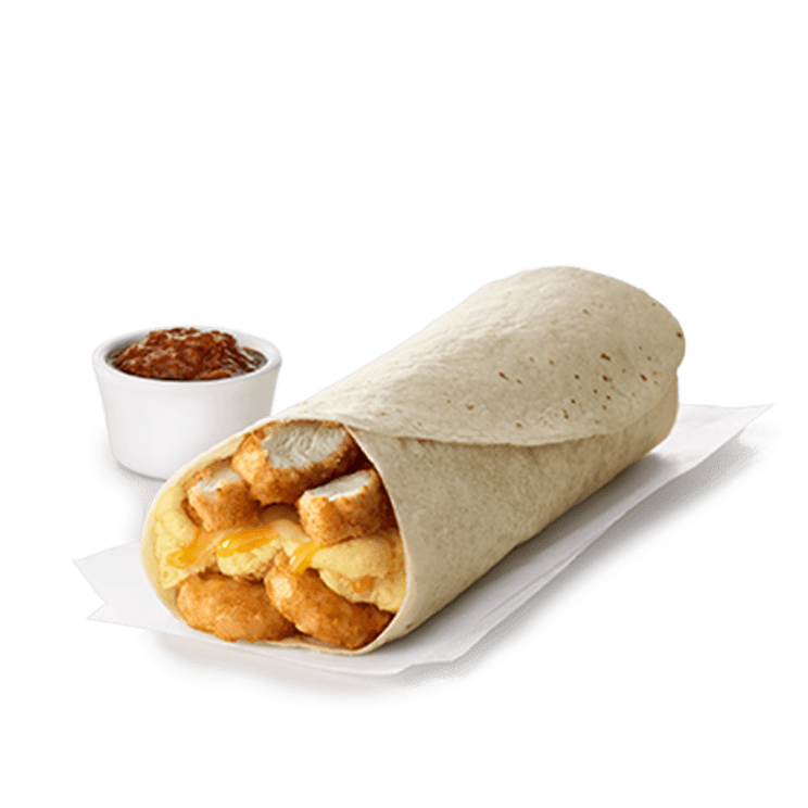 Hash Brown Scramble Burrito