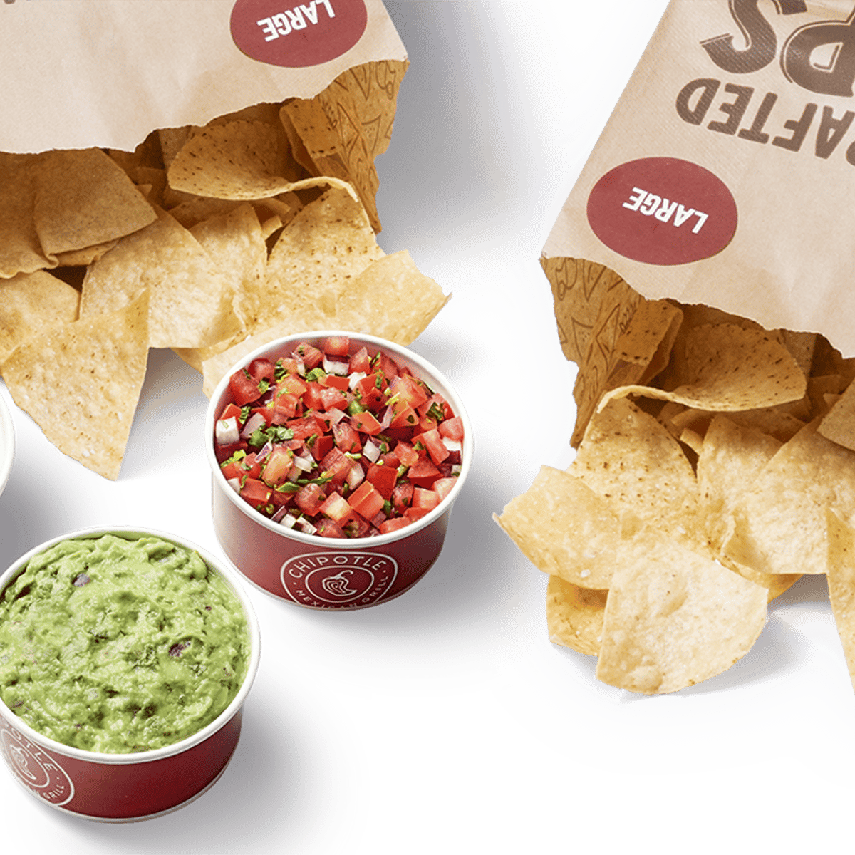2 Large Chips & 3 Large Sides