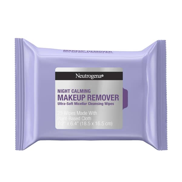 Neutrogena Makeup Remover Wipes Cleansing Night Calming