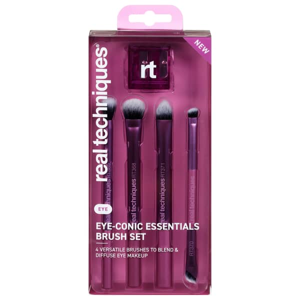 Real Techniques Brush Set Eye-Conic Essentials 4 Piece