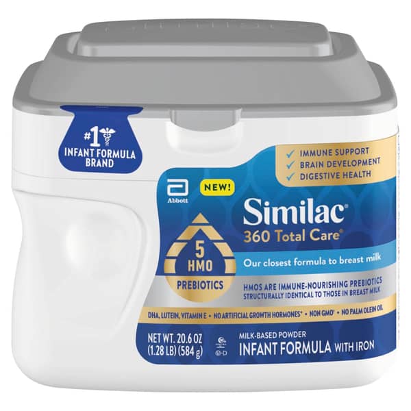 Similac 360 Total Care 0-12 Months Milk-Based Infant Formula Powder