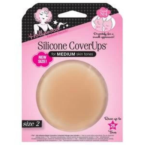 Hollywood Fashion Secrets Medium Skin Tone Silicone Cover Ups (2 ct)