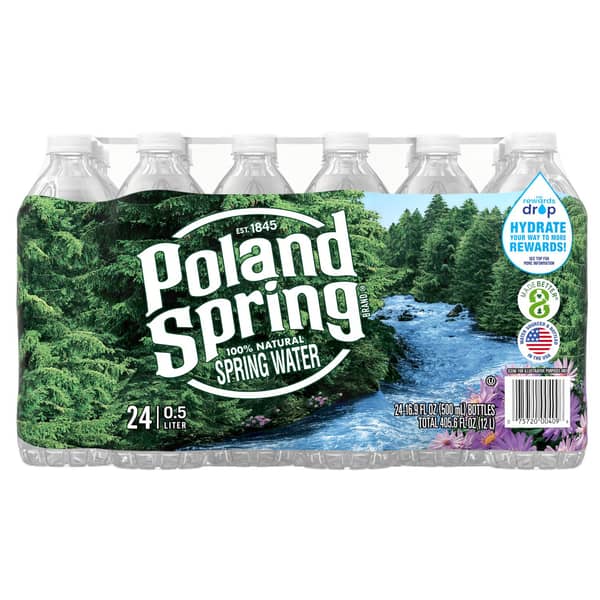 Poland 100% Natural Spring Water Plastic Bottles
