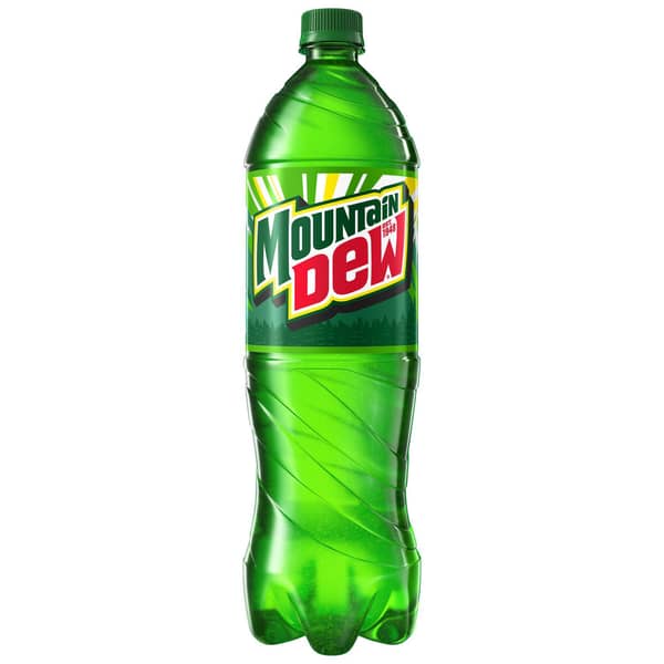 Mountain Dew Citrus Soda Bottle