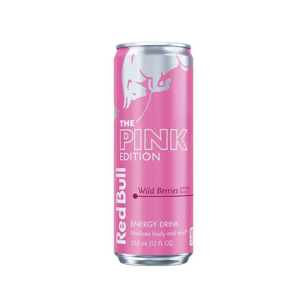 Red Bull Pink Edition Wild Berries Energy Drink Can