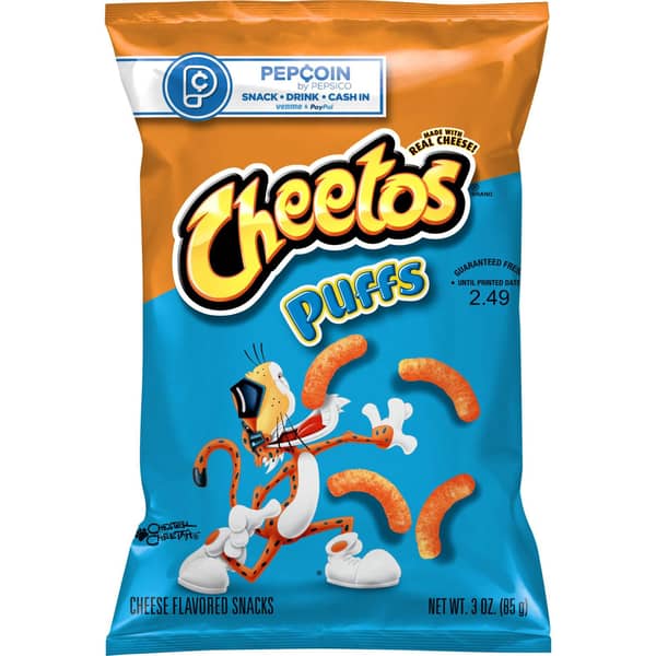 Cheetos Puffs Cheese Flavored Snacks