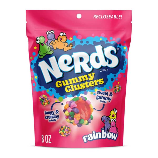Nerds Rainbow Gummy Clusters Candy