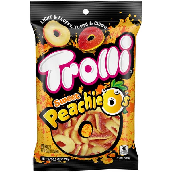 Trolli Sweet Peachie O's Gummi Candy