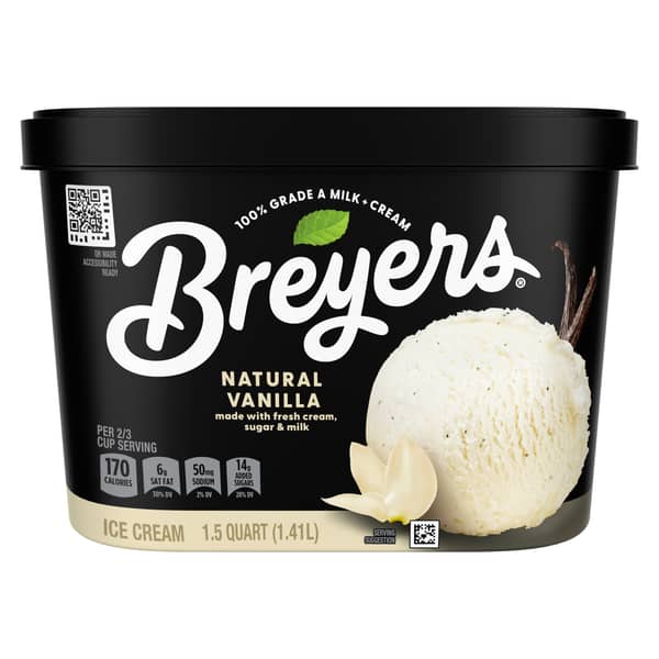 Breyers Classic Natural Vanilla Ice Cream