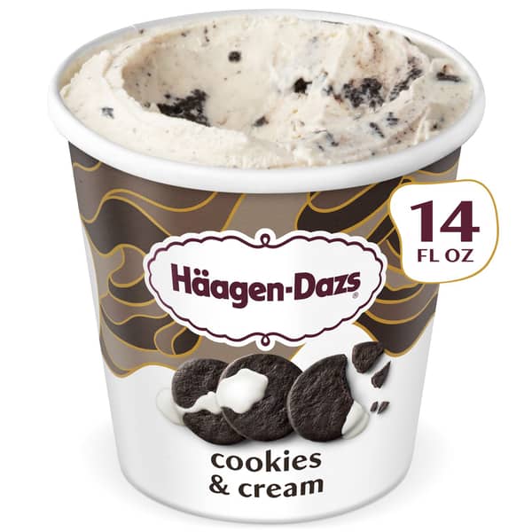 Haagen-Dazs Cookies & Cream Ice Cream