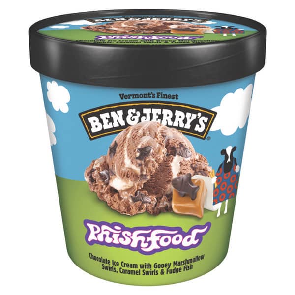Ben & Jerry's Phish Food Chocolate Ice Cream