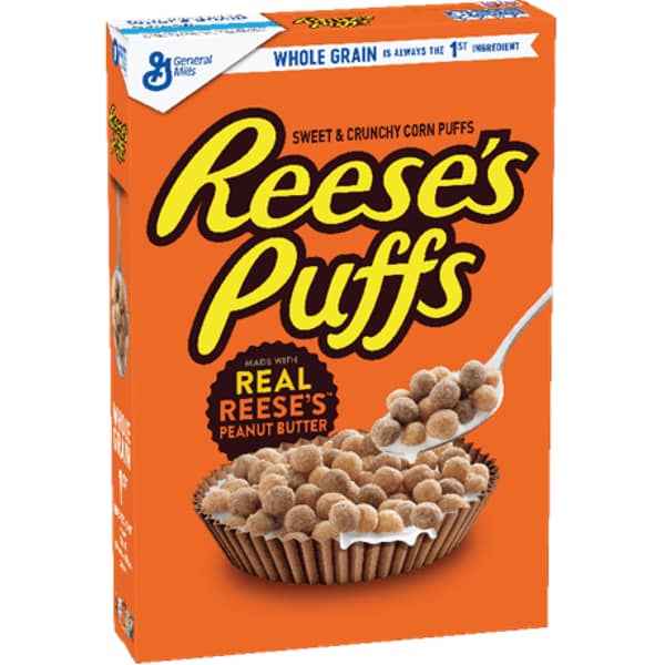 Reese's Puffs Sweet & Crunchy Peanut Butter Cereal