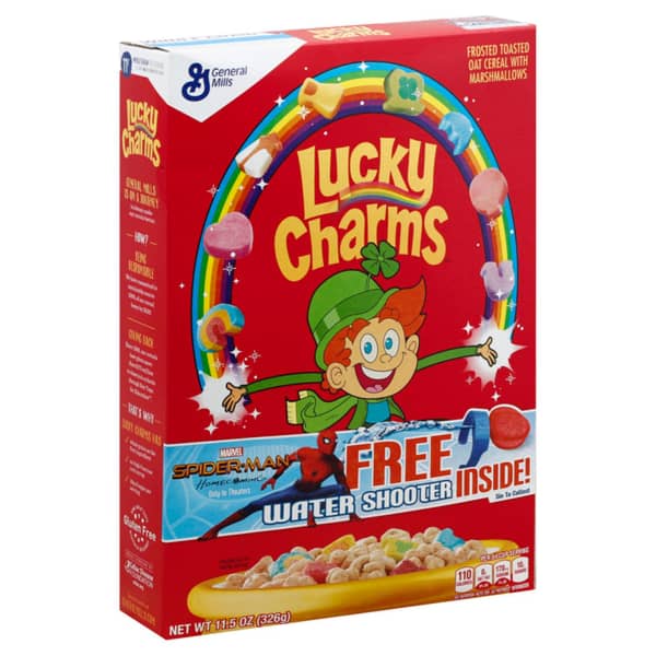 Lucky Charms Frosted Toasted Oat Cereal with Marshmallows