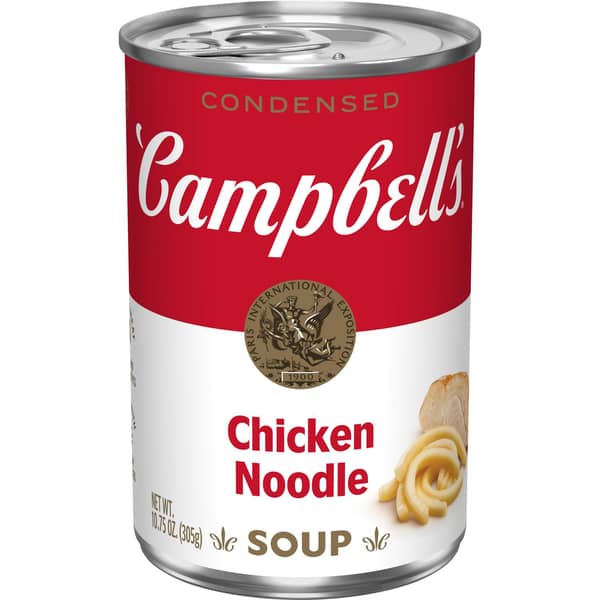 Campbell's Chicken Noodle Condensed Soup Can