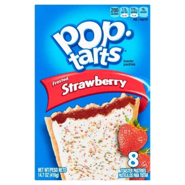 Pop-Tarts Frosted Strawberry Toaster Pastries