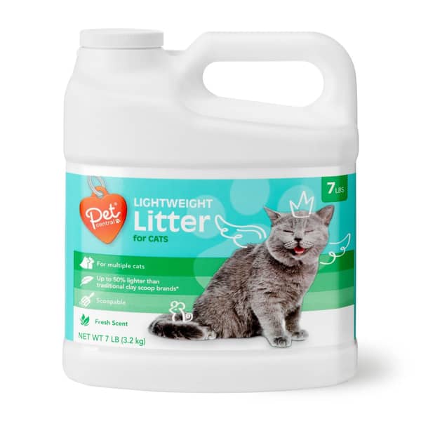 Pet Central Scoopable Lightweight Fresh Cat Litter Jug