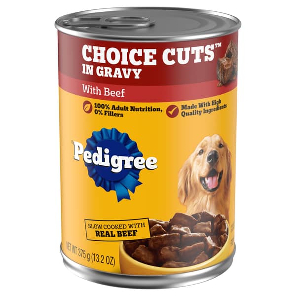 Pedigree Choice Cuts in Gravy Beef Dog Food