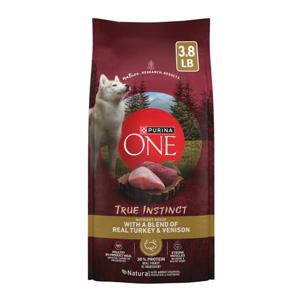 Purina One True Instinct Dry Dog Food with Real Turkey & Venison