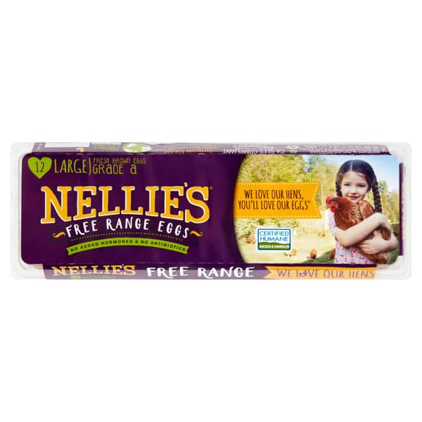 Nellie's Free Range Large Fresh Brown Eggs