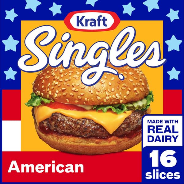 Kraft Singles American Cheese Slices 16 ct