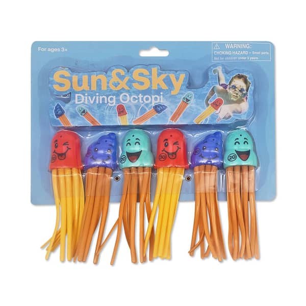 Sun & Sky Diving Octopi Toys