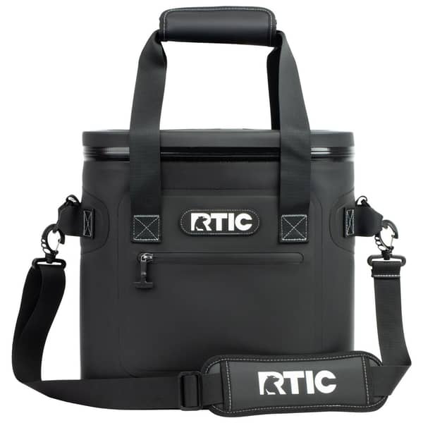 RTIC 20 Can Ultra-Tough Black Soft Cooler