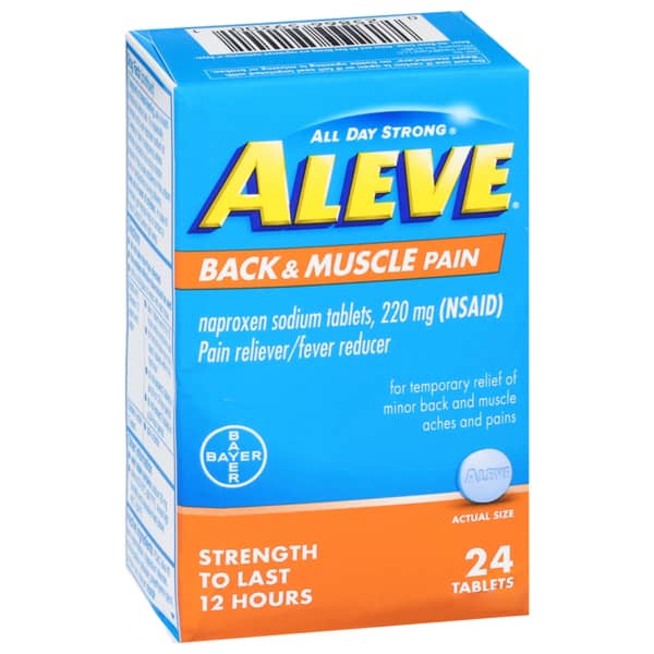 Aleve All Day Pain Relief 220mg (100 Caplets)
