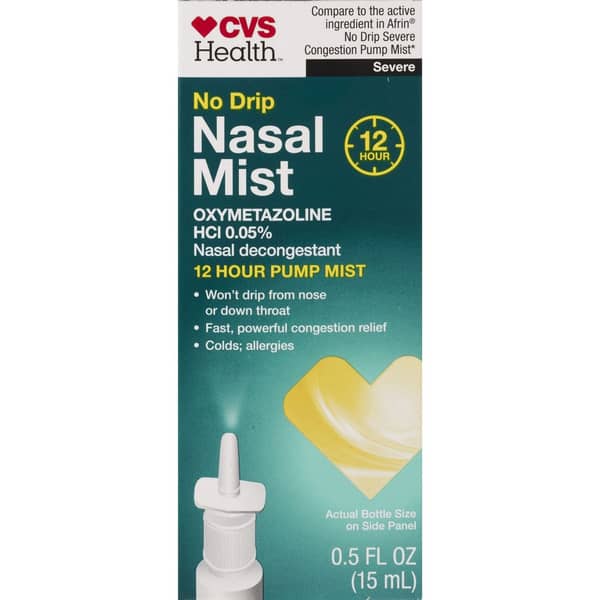 CVS Health No Drip Maximum Strength Nasal Mist
