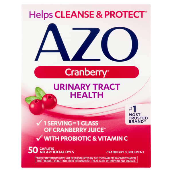 Azo Urinary Tract Health Cranberry Supplement