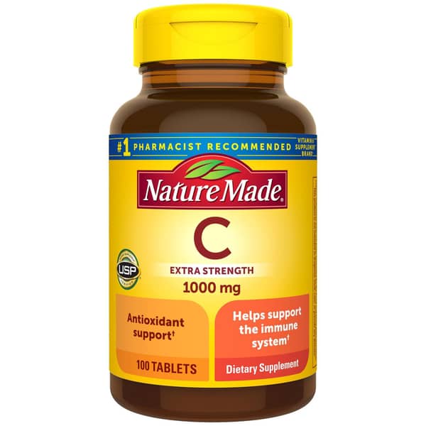 Nature Made Extra Strength Antioxidant Support Vitamin C 1000 mg Tablets