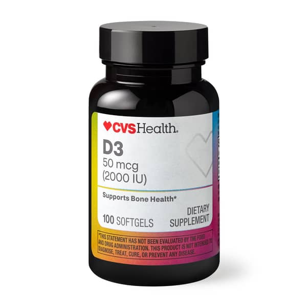 Nature Made Vitamin D3 2000 IU (220 Softgels)