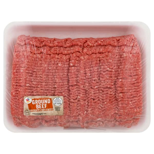 Store Brand Ground Beef 80% Lean value pack